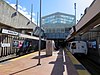 A southbound train at Balboa Park station, 2019