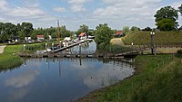 Der historische Hafen in Woudrichem