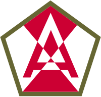 Schulterabzeichen der Fifteenth Army