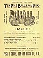 19:50, 28 April 2021 — 1892 Ten Pins and Bowling Balls - advertisement - Spalding's Athletic Library.jpg (1892)