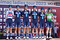 De ploeg in de Simac Ladies Tour 2023.