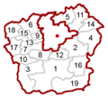 Position of Magdalensberg (11) within the district Klagenfurt-Land