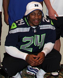 Lynch in 2013 tijdens de Pro Bowl bijeenkomst