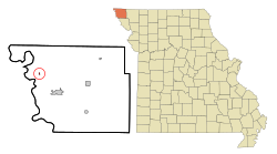 Location of Watson, Missouri