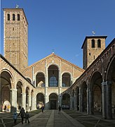 Basilica of Sant'Ambrogio Milan Italy more images...