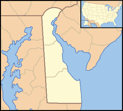 Dover is located in Delaware