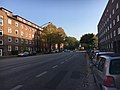 Dennerstraße, Blick in Richtung Habichtsplatz/Habichtstraße