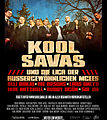 Tourposter zu „Kool Savas und die Liga der außergewöhnlichen Mcees“