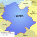 English: Historical Map Polski: Mapa historyczna