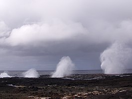 Blowholes op Savai'i