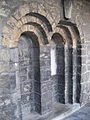 2008 : voûtes du cloître de l'ancienne abbaye du Neufmoustier partiellement détruite.