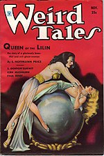 Weird Tales cover image for November 1934