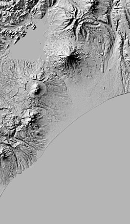 Satellietbeeld van de Gamtsjen (NASA)