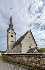 Thumbnail for File:Magdalensberg St. Thomas Pfarrkirche hl. Thomas W-Ansicht 04102019 7241.jpg