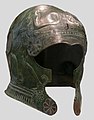 Cretan bronze helmet