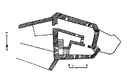 Partial upper floor plan