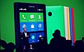 Stephen Elop präsentiert das Nokia X