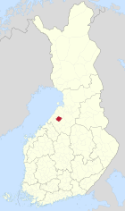 Lage von Oulainen in Finnland