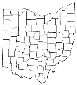 Location of Verona, Ohio