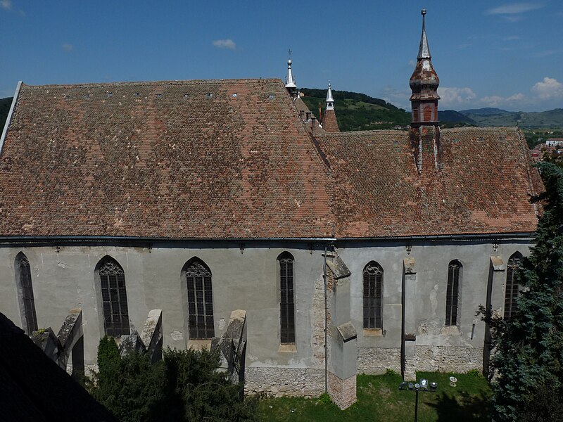 File:Biserica fostei mănăstiri dominicane, azi biserică evanghelică, zisă Biserica Mănăstirii.jpg