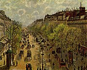 Boulevard Montmartre, printemps, 1897, Jerusalem, Iarsmalann Israël.