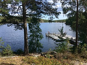 Vid Gömmarens Fiskevårdsförening.