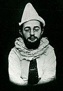 Toulouse-Lautrec en Pierrot.