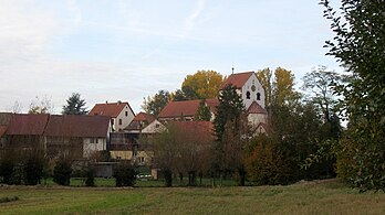 Hördt mit St.-Georg-Kirche