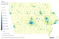 Image 7Iowa 2020 Population Density map (from Iowa)