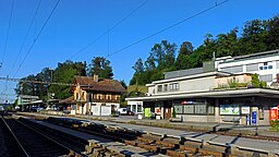 Järnvägsstationen i Littau