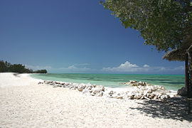 North Beach ved Small Hope Bay Lodge