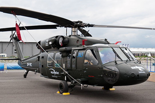 Sikorsky S-70i Black Hawk (SP-YVC), built by PZL-Mielec