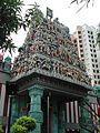 Merlion - De Sri Mariamman Tempel a Chinatown