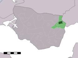 Lage von ’s-Gravenpolder in der Gemeinde Borsele