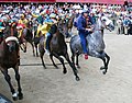 The start of the Palio of 16 August 2006