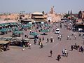 Djemaa el Fna i Marrakech