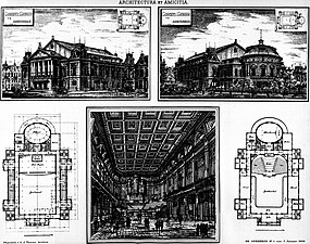 Építészeti tervrajzok 1888-ból