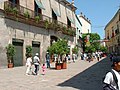 A street in downtown Querétaro