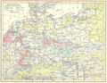 Historical map, Population density 1881