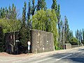 Bunker bij de brug in 2007