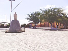 Het plein praça Bom Jesus in Boa Vista