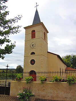 Kerk van Saint-Léger / St.Leodegar in Tragny / Tranach