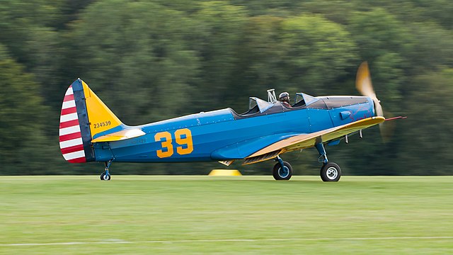 The Flying Bulls Fairchild PT-19B Cornell.