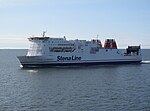 Stena Jutlandica från sidan.