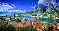 View of Omiš