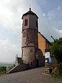 Uhrturm am Hofeingang