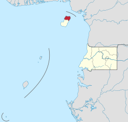 Location of Bioko Norte