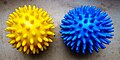 * Nomination Yellow and blue spiked ball (Massage ball) --F. Riedelio 11:41, 12 October 2024 (UTC) * Promotion A bit noisy, but otherwise good --MB-one 20:20, 12 October 2024 (UTC)  New version Noise improved. Thanks for the review. --F. Riedelio 06:45, 15 October 2024 (UTC)  Support Good quality now. --MB-one 10:42, 15 October 2024 (UTC)