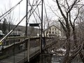 Footbridge over Lamoille River