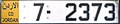 diplomatic plate